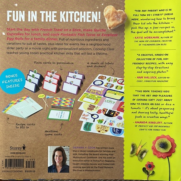 Cooking Class: 57 Fun Recipes Kids Will Love to Make (and Eat!) Deanna F. Cook - Picture 2 of 12